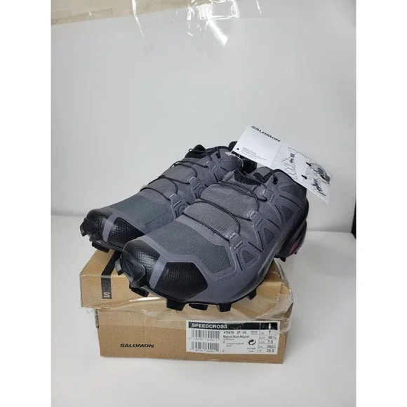 Salomon Men's Speedcross Trail Running ShoesMen's Size‎ 7.5 - Picture 6 of 8